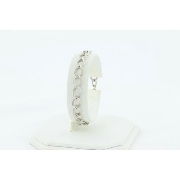 Sterling Silver Charm Starter Bracelet 7 Inch - Picture 6 of 9